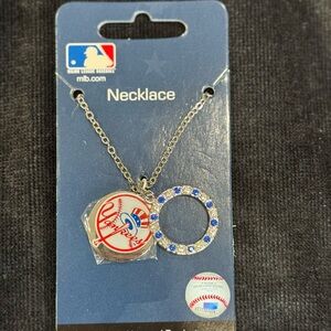 Yankees Baseball Necklace